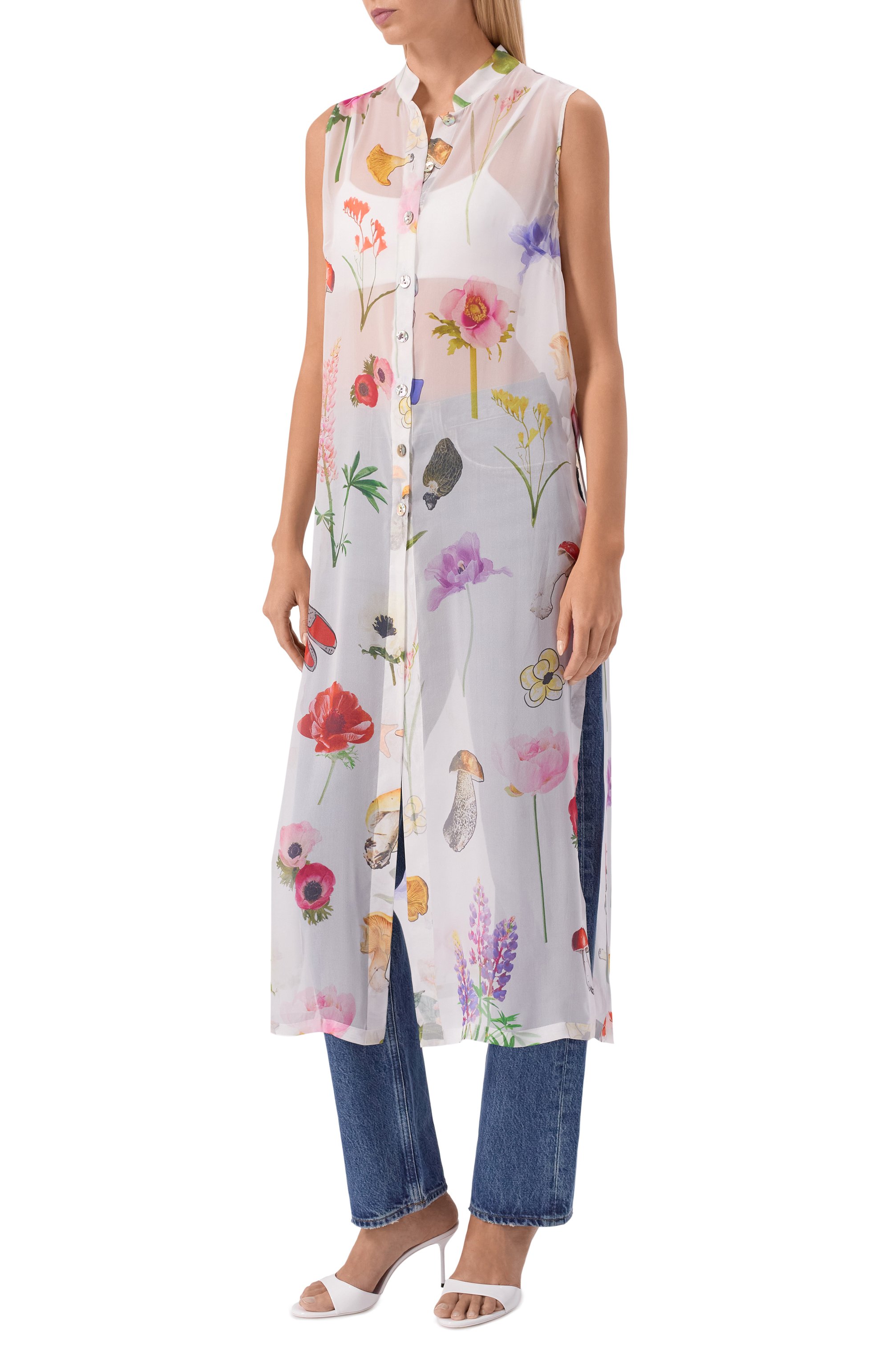 Шелковый топ YANINA, арт. T-3109B, фото 3