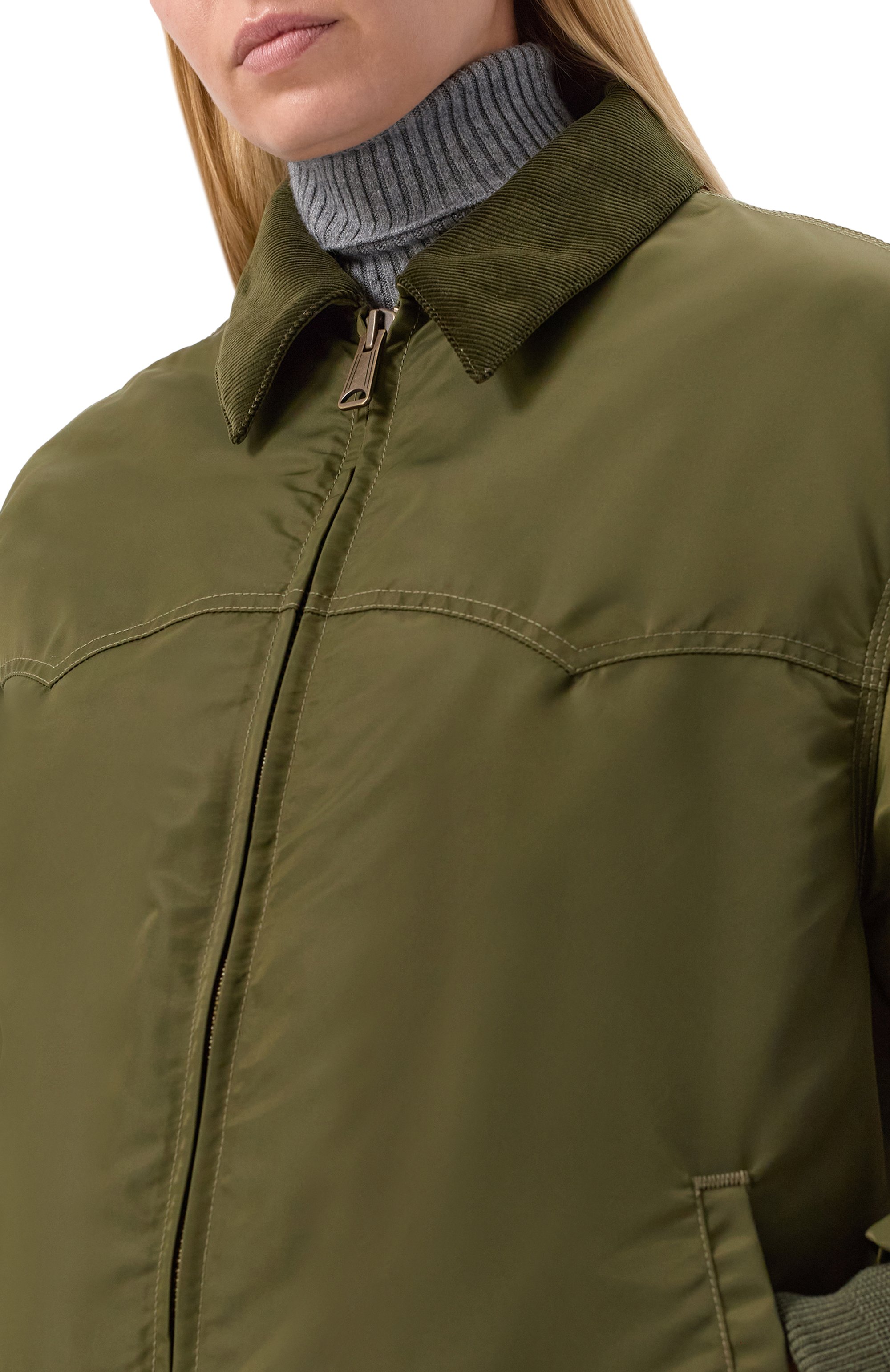 Утепленный бомбер MAISON MARGIELA, арт. S67AM0106/M35662, фото 5