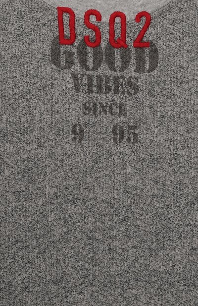 Хлопковый свитшот DSQUARED2, арт. DQ3008/D0AF6, фото 3