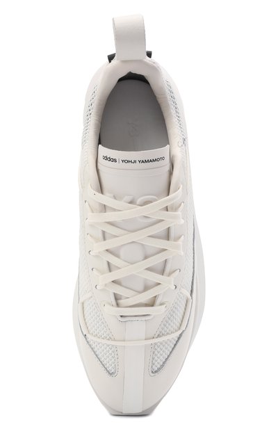 Комбинированные кроссовки shiku run Y-3 белого цвета по цене 41500 руб., арт. FZ4322/W, фото 5 Комбинированные кроссовки shiku run Y-3, арт. FZ4322/W, фото 5