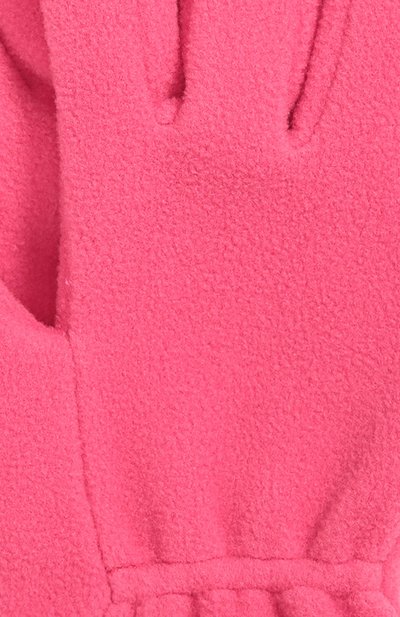 Флисовые перчатки с логотипом бренда MONCLER ENFANT, арт. B2-954-00567-05-80380, фото 3