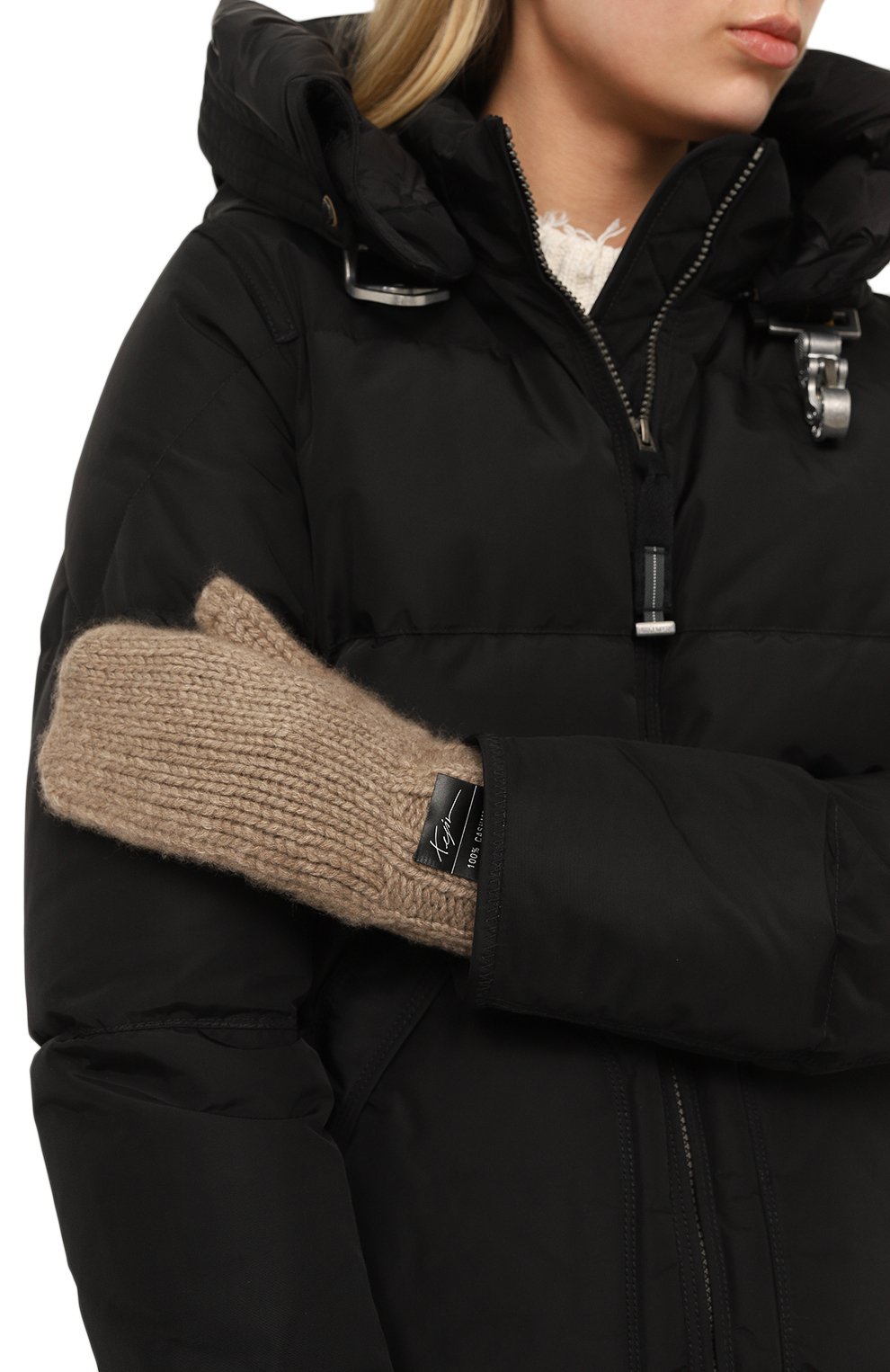 Кашемировые варежки TEGIN, арт. 4891-004, фото 2