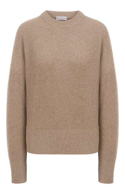 Женский пуловер из кашемира и вискозы BRUNELLO CUCINELLI, арт. M1E224700