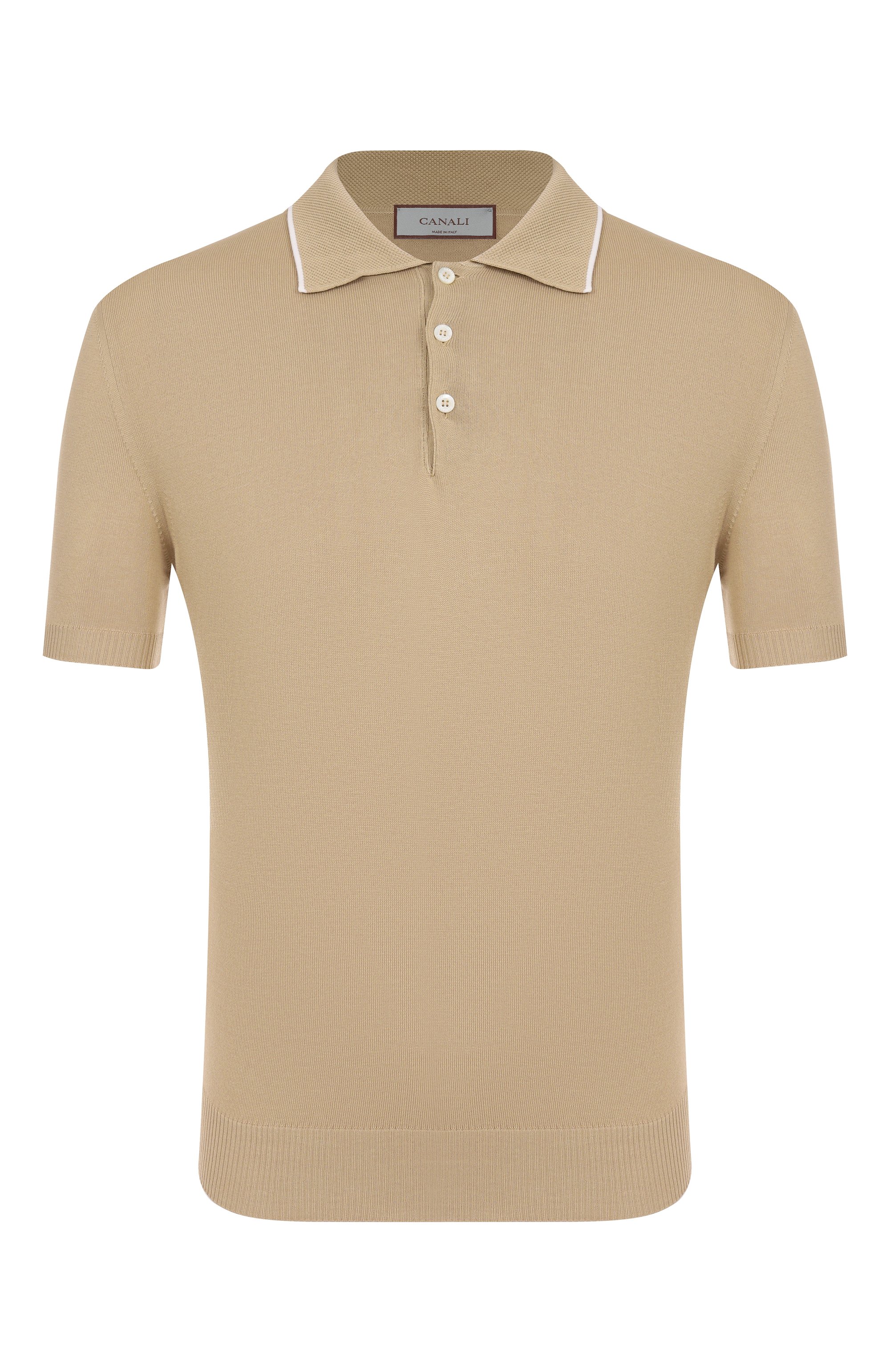 Хлопковое поло CANALI, арт. C1053/MK02261, фото 1