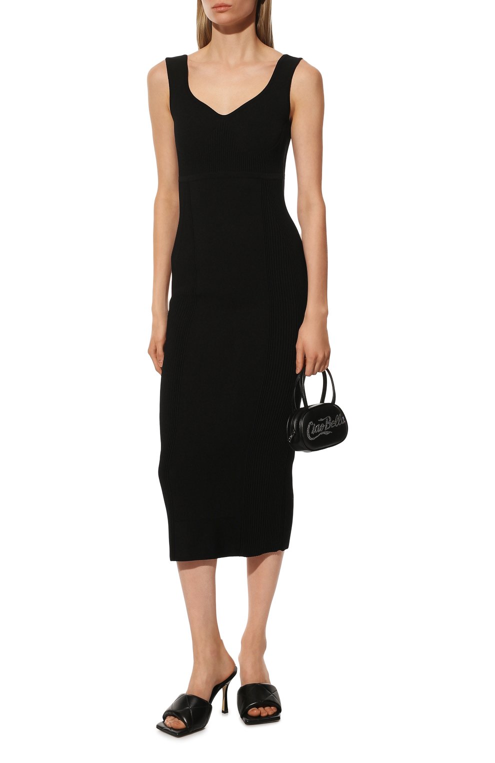 Платье из шелка и вискозы FREEAGE, арт. TS23.DR041.6070.900, фото 2