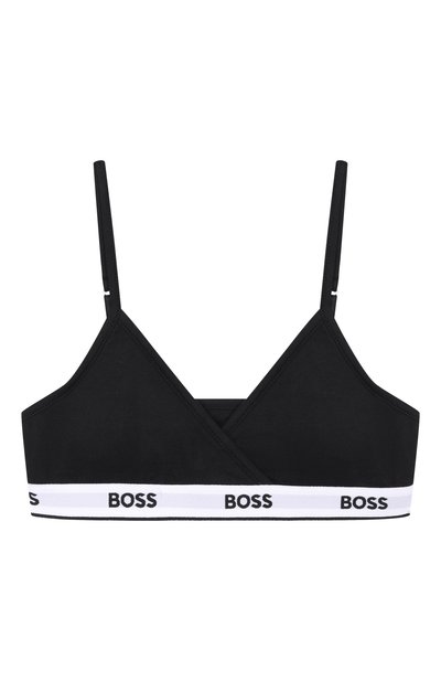 Комплект из двух бра-топов BOSS черно-белого цвета по цене 6995 руб., арт. J52671, фото 4 Комплект из двух бра-топов BOSS, арт. J52671, фото 4