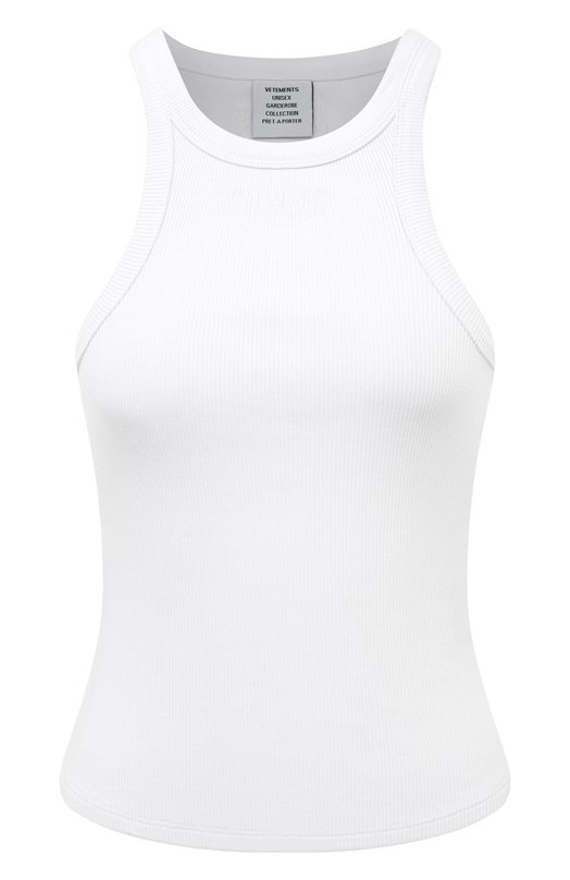 

Хлопковая майка VETEMENTS, Белый