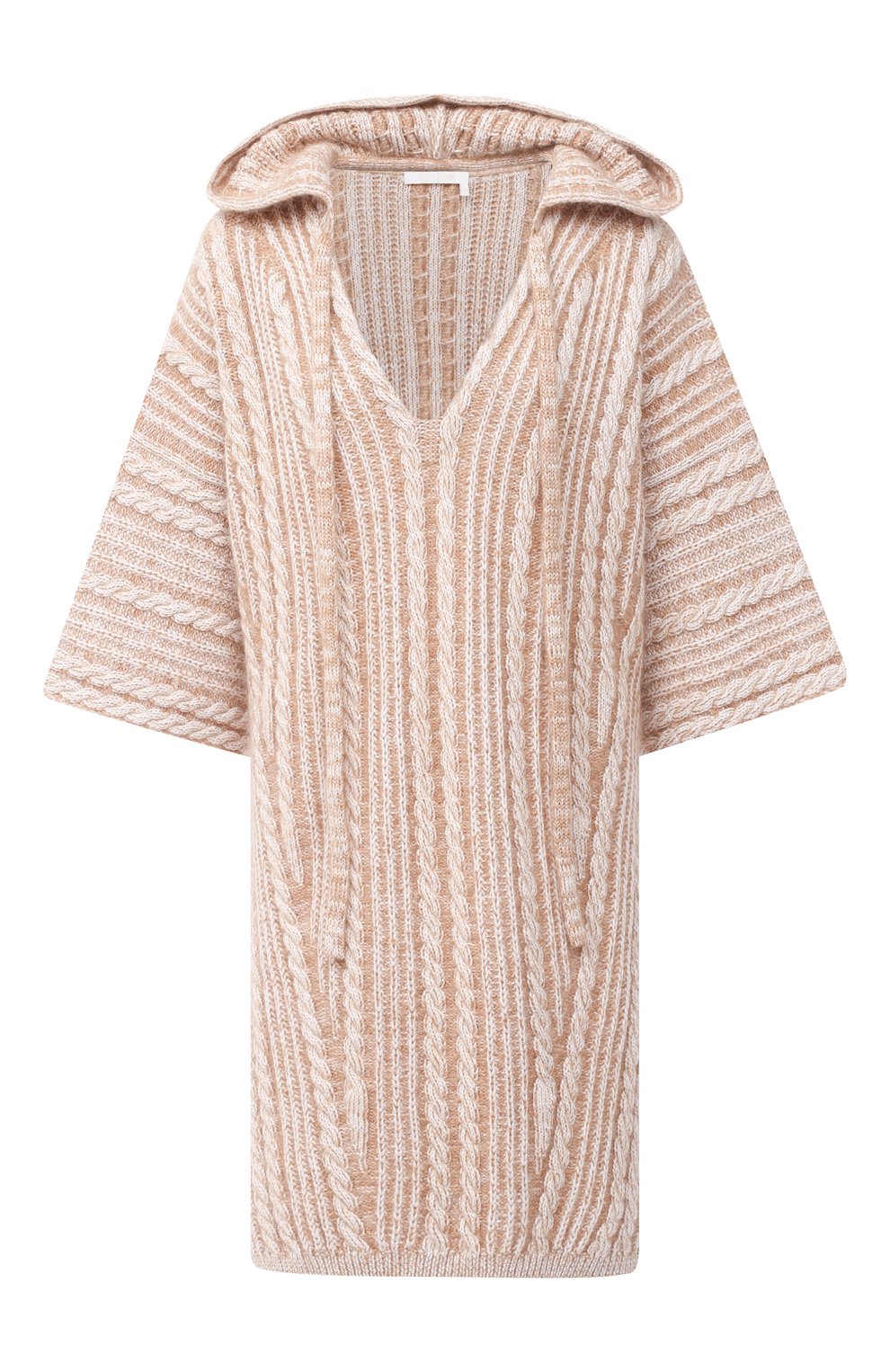 Шерстяное пончо CHLOÉ, арт. CHC20AMP61590, фото 1