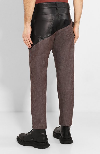 Комбинированные джинсы BOTTEGA VENETA, арт. 607913/VKLI0, фото 4