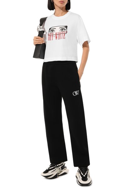 Хлопковая футболка OFF-WHITE, арт. 0WAA090F24JER006, фото 2