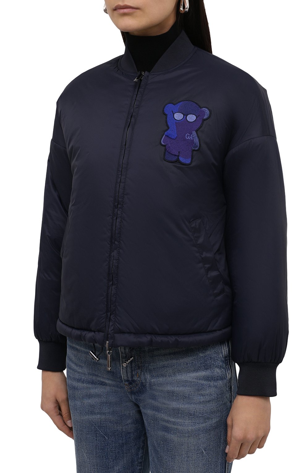 Куртка EMPORIO ARMANI синего цвета по цене 42250 руб., арт. 6K2B90/2NKBZ, фото 6 Куртка EMPORIO ARMANI, арт. 6K2B90/2NKBZ, фото 6