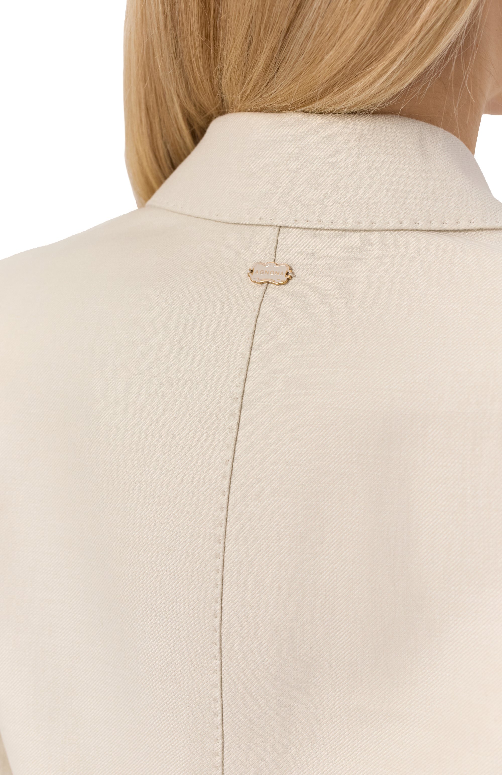 Льняной жакет AGNONA, арт. TX0902/U3014, фото 5