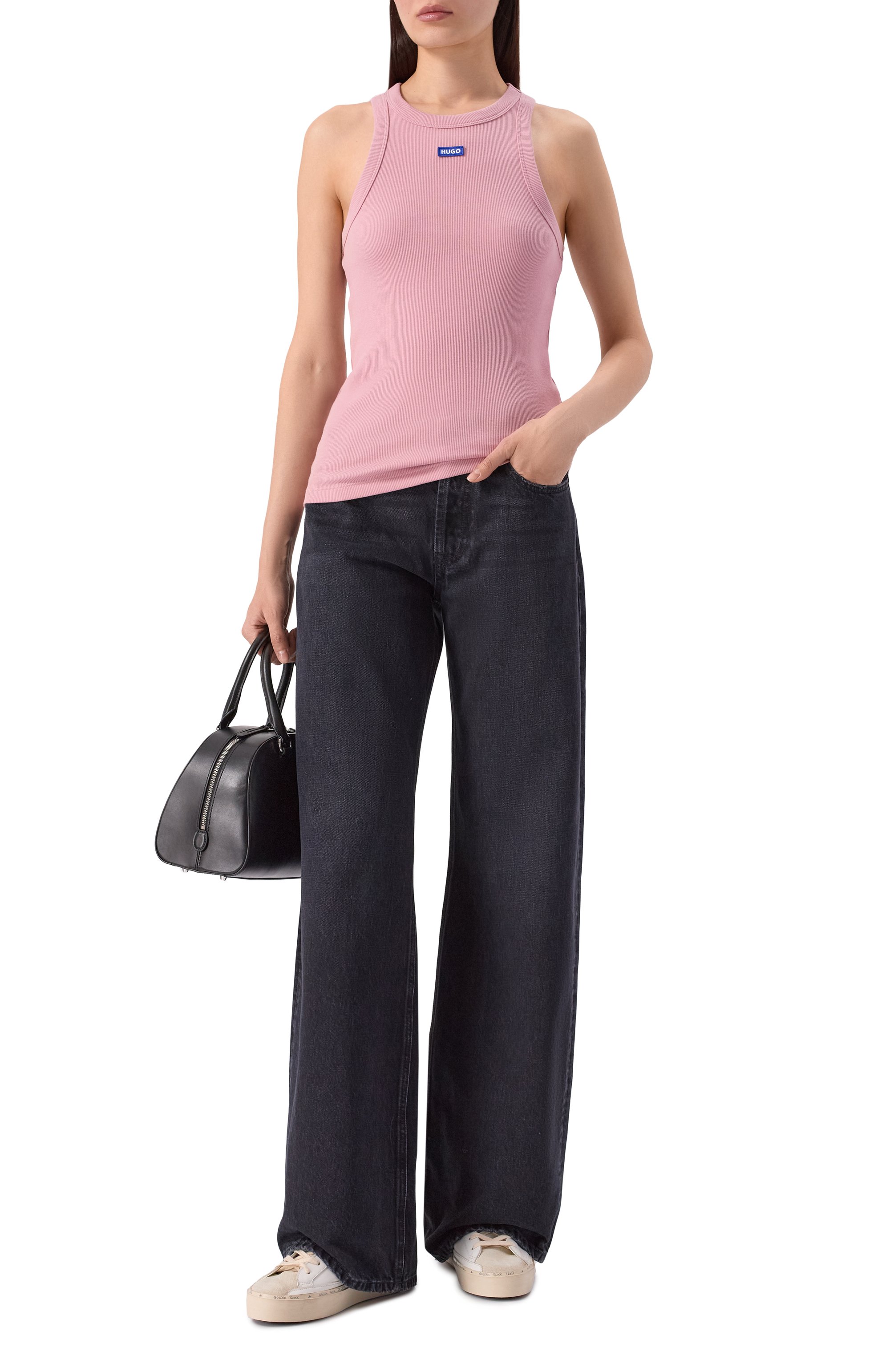 Хлопковая майка HUGO BLUE, арт. 50508857, фото 2