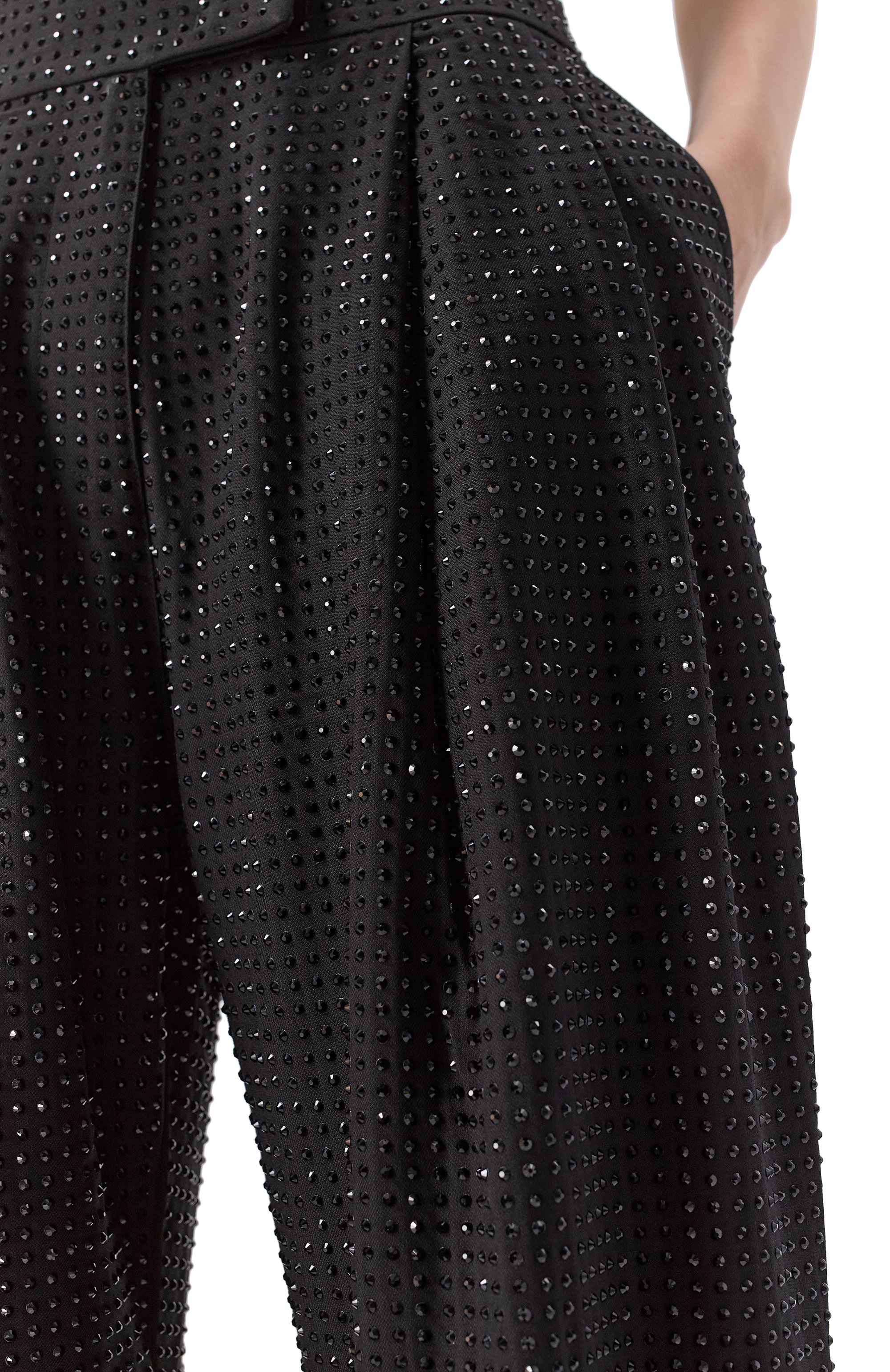 Брюки с отделкой стразами PINKO, арт. 103549/A287, фото 5