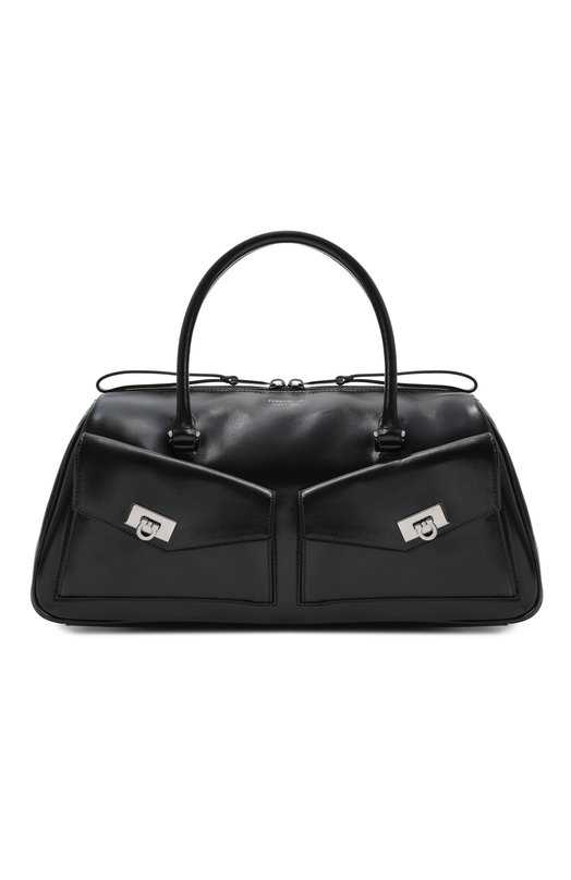 Сумка Multipocket Bowling medium Ferragamo 21A247/786979 Чёрный  21A247/786979 Фото 7