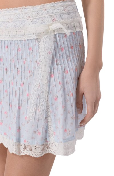 Хлопковая юбка LOVE SHACK FANCY, арт. S1026-3120, фото 5