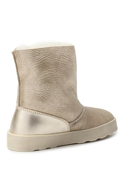 Кожаные полусапоги FALCOTTO золотого цвета по цене 16000 руб., арт. 3001593/03/18-26, фото 3 Кожаные полусапоги FALCOTTO, арт. 3001593/03/18-26, фото 3