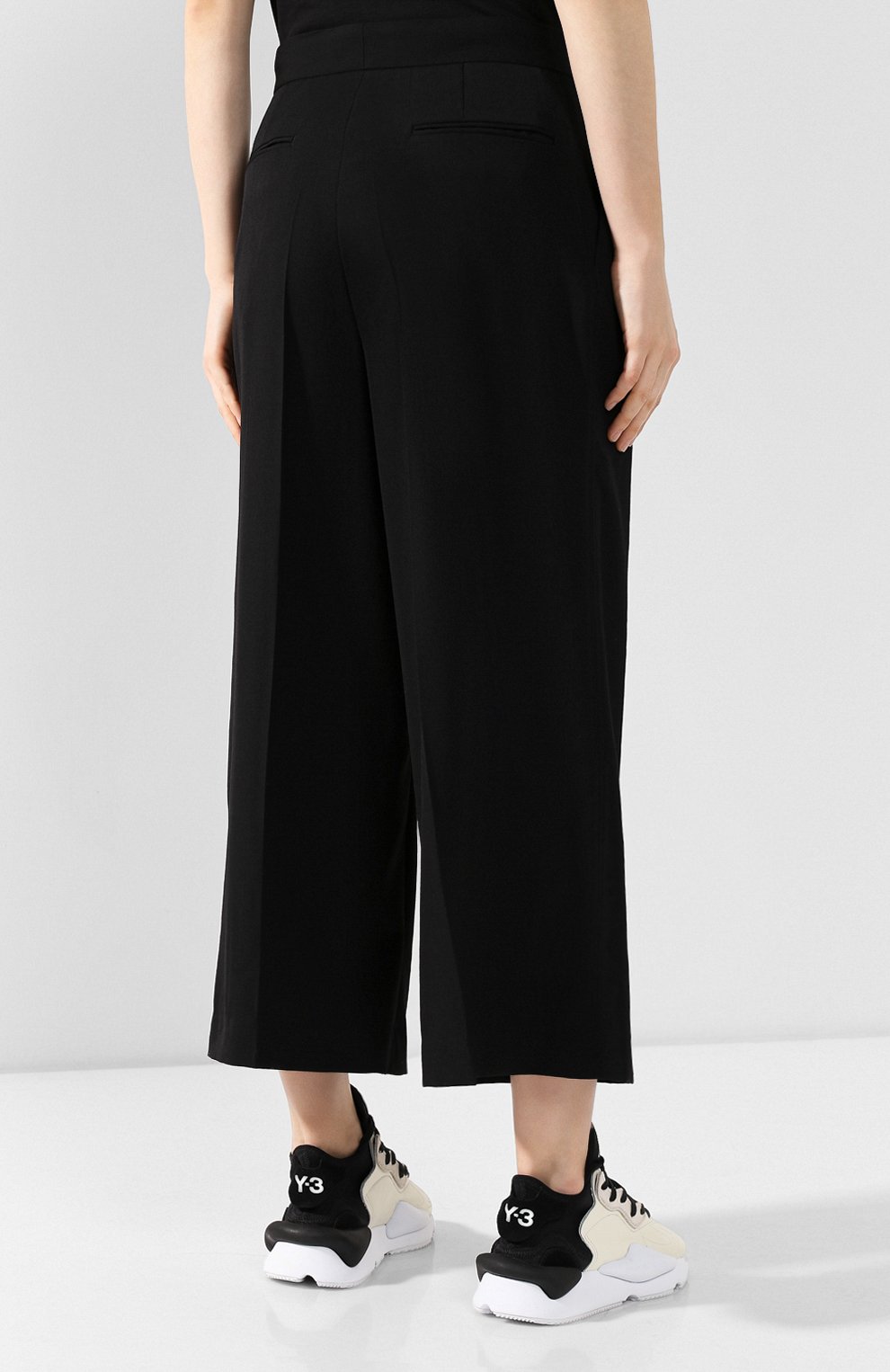 Шерстяные брюки YOHJI YAMAMOTO, арт. YJ-P42-130, фото 4