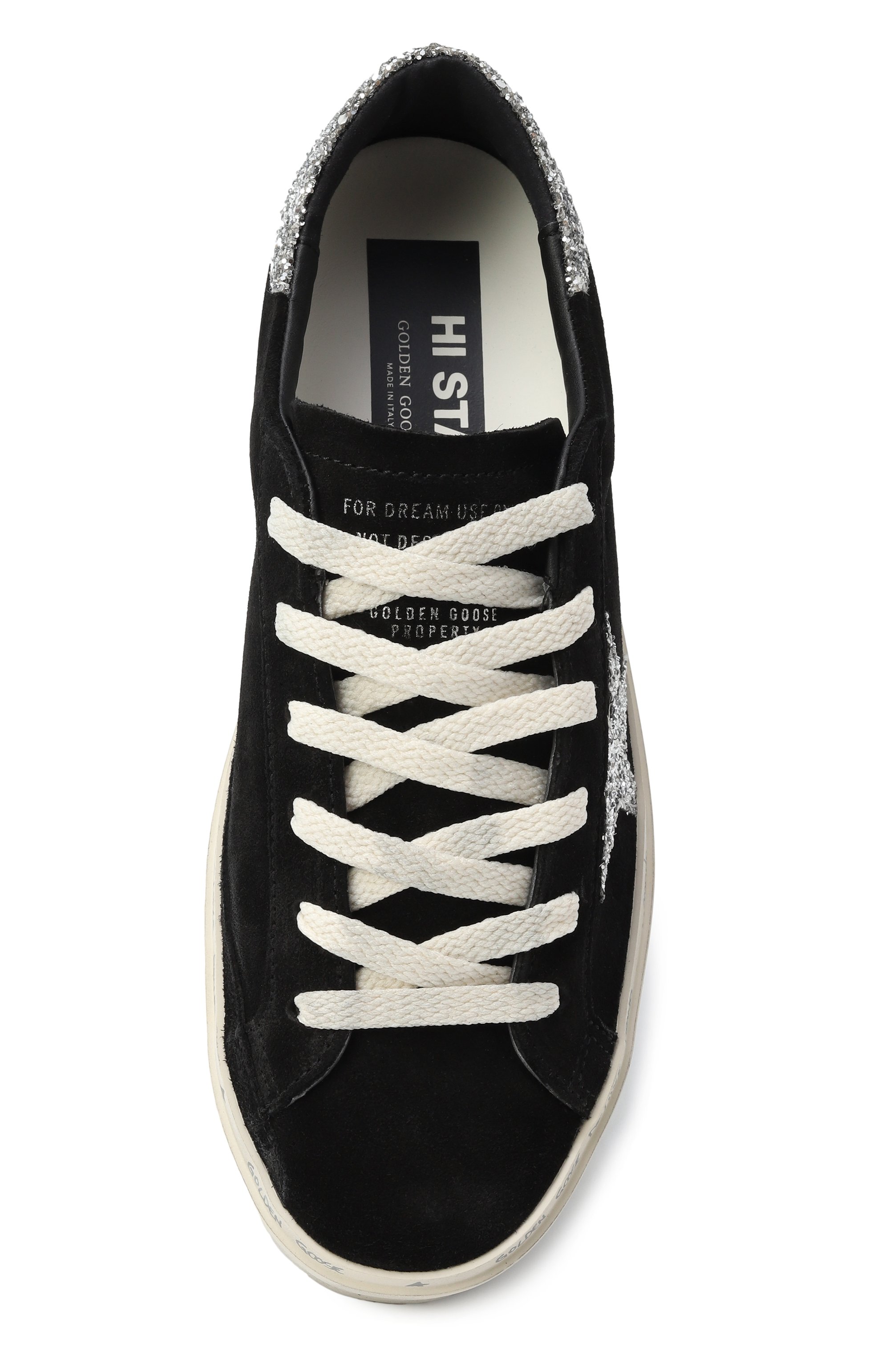 Замшевые кеды hi star GOLDEN GOOSE DELUXE BRAND, арт. GWF00118.F006389, фото 6