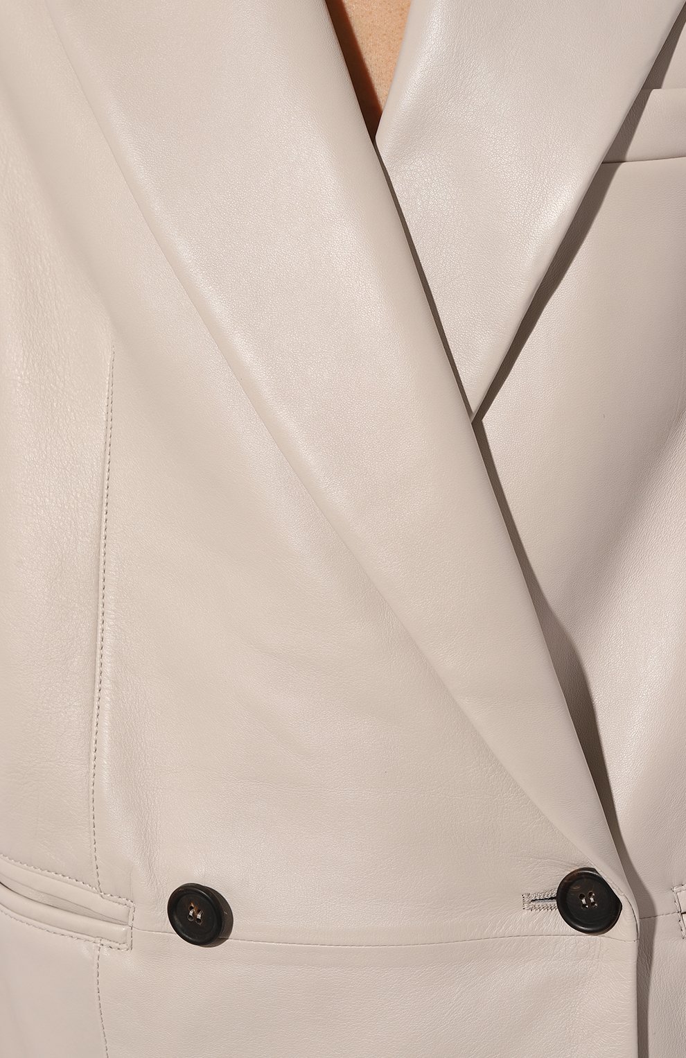 Кожаный жакет BRUNELLO CUCINELLI, арт. MPNGI7464, фото 5