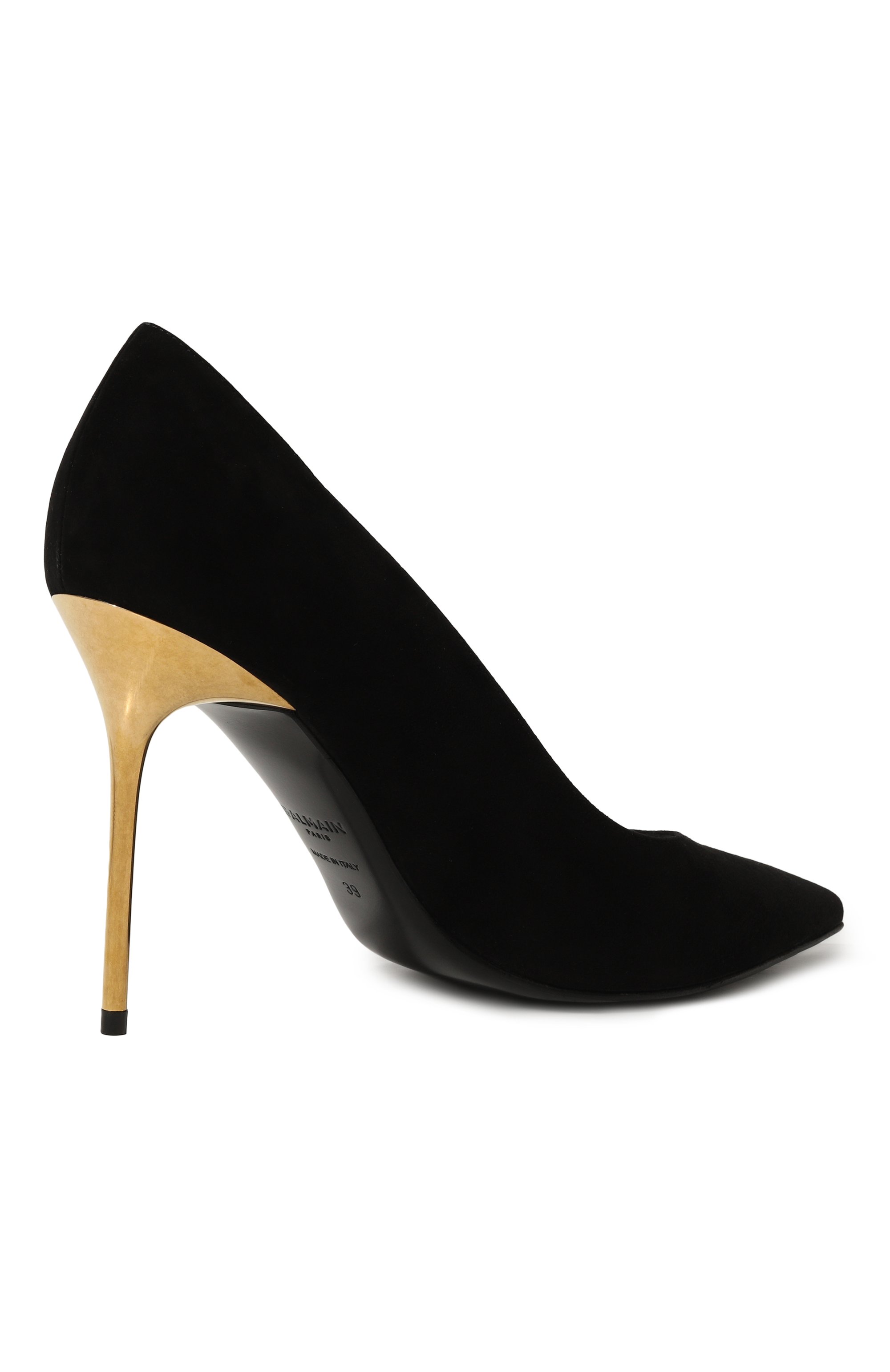 Замшевые туфли ruby BALMAIN, арт. CN1UA517/LCMK, фото 5