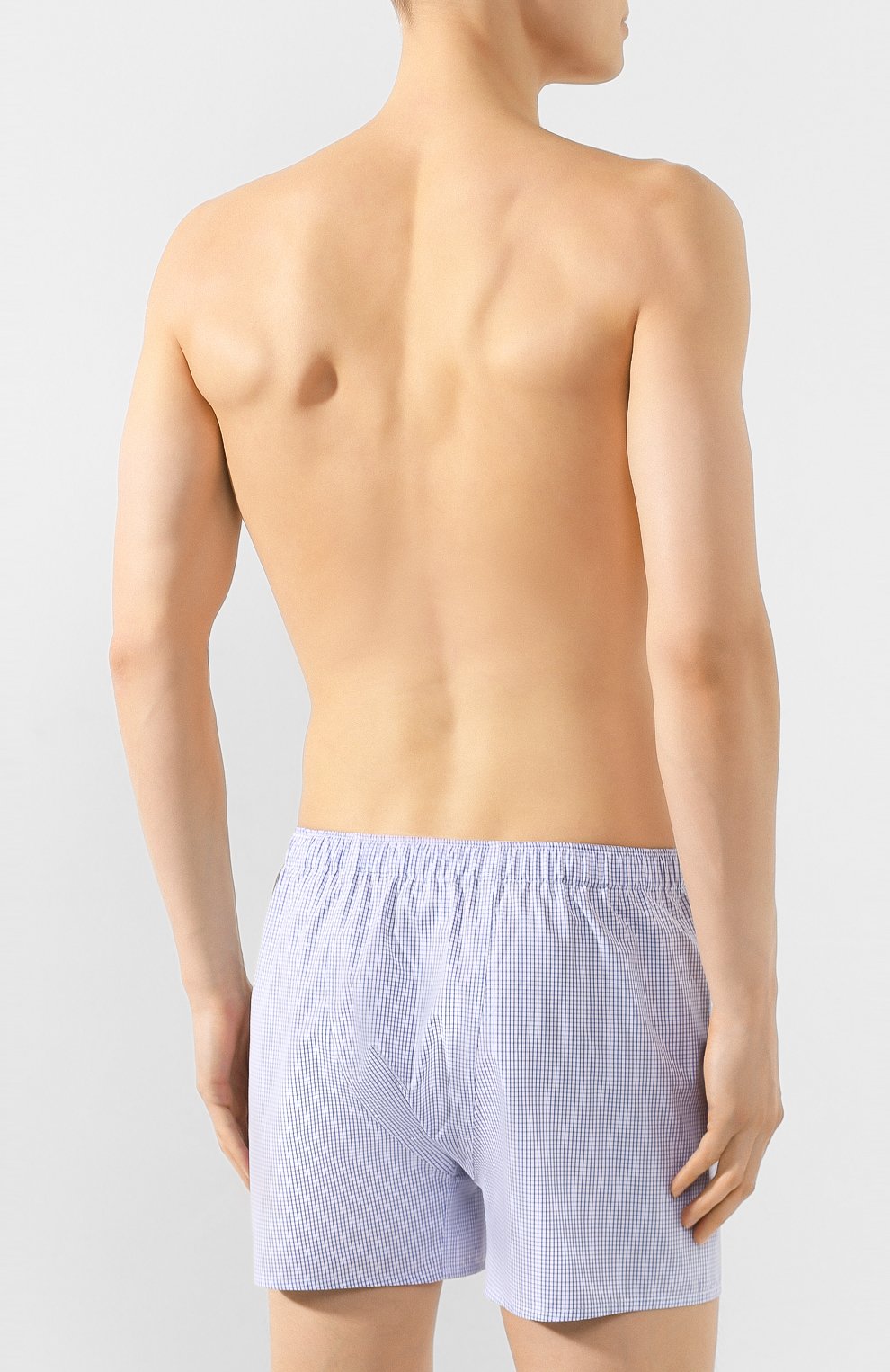 Хлопковые боксеры ROBERTO RICETTI синего цвета по цене 7995 руб., арт. B0XER DB1/BR953, фото 3 Хлопковые боксеры ROBERTO RICETTI, арт. B0XER DB1/BR953, фото 3