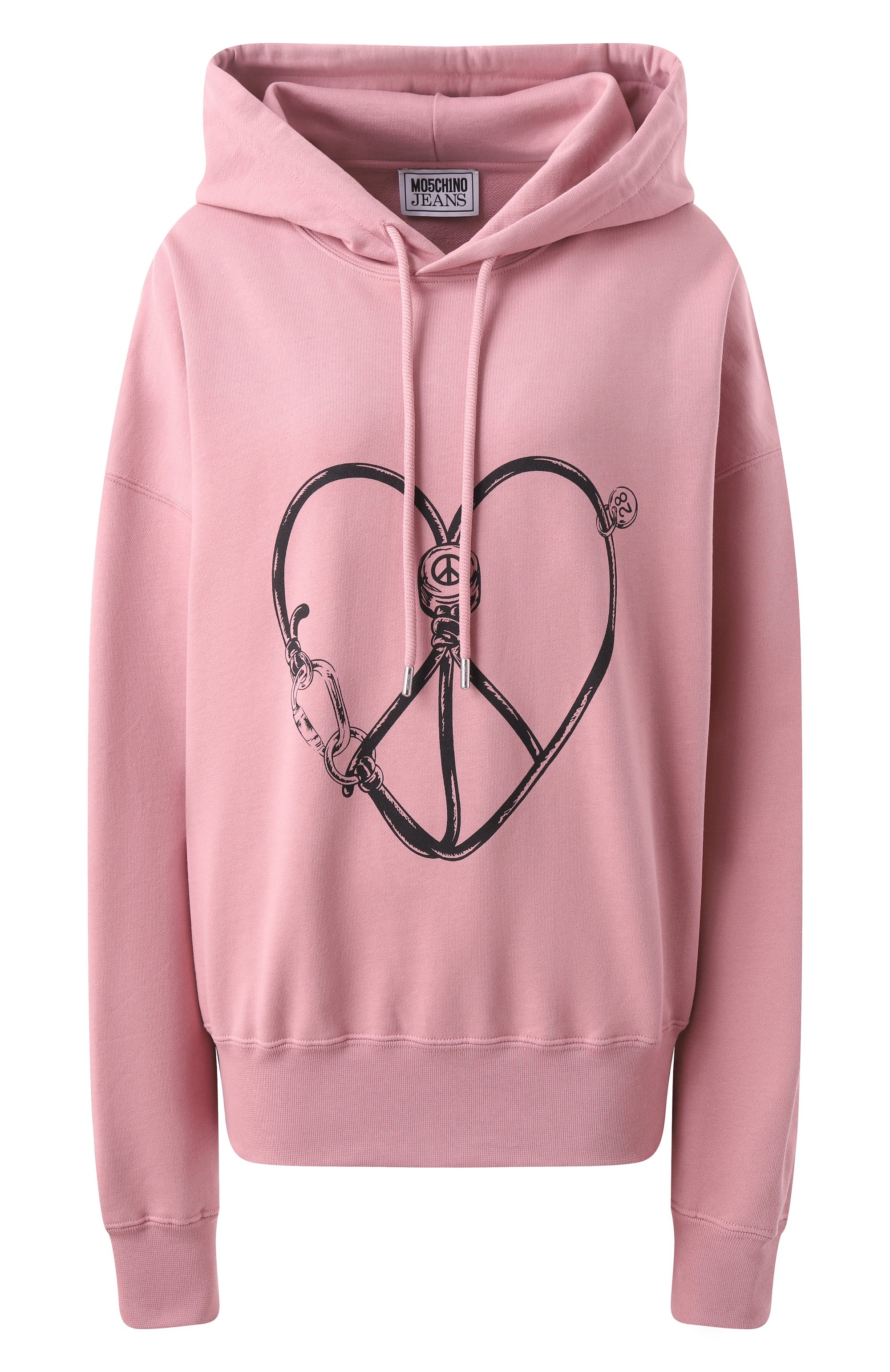 Хлопковое худи M05CH1NO JEANS, арт. A1708/3228, фото 1