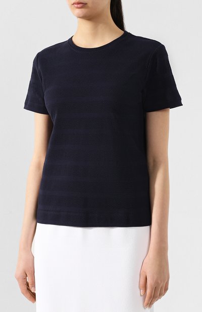 Хлопковая футболка BY MALENE BIRGER, арт. Q66636001/TSH5006S91, фото 3