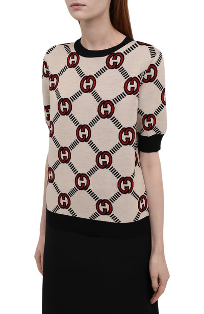 Шерстяной пуловер GUCCI, арт. 678310/XKB7T, фото 3