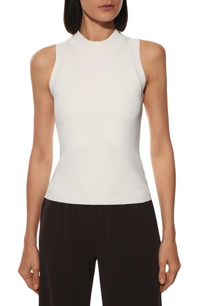 Топ из вискозы AGREEG молочного цвета по цене 34000 руб., арт. 15032741, фото 3 Топ из вискозы AGREEG, арт. 15032741, фото 3