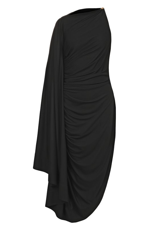 Платье из вискозы Bottega Veneta 819930/V4N20 Чёрный 819930/V4N20