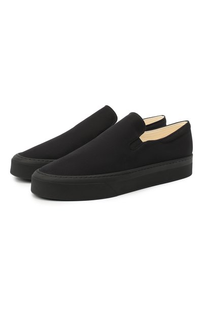 Текстильные слипоны THE ROW, арт. F1179-V20, фото 1