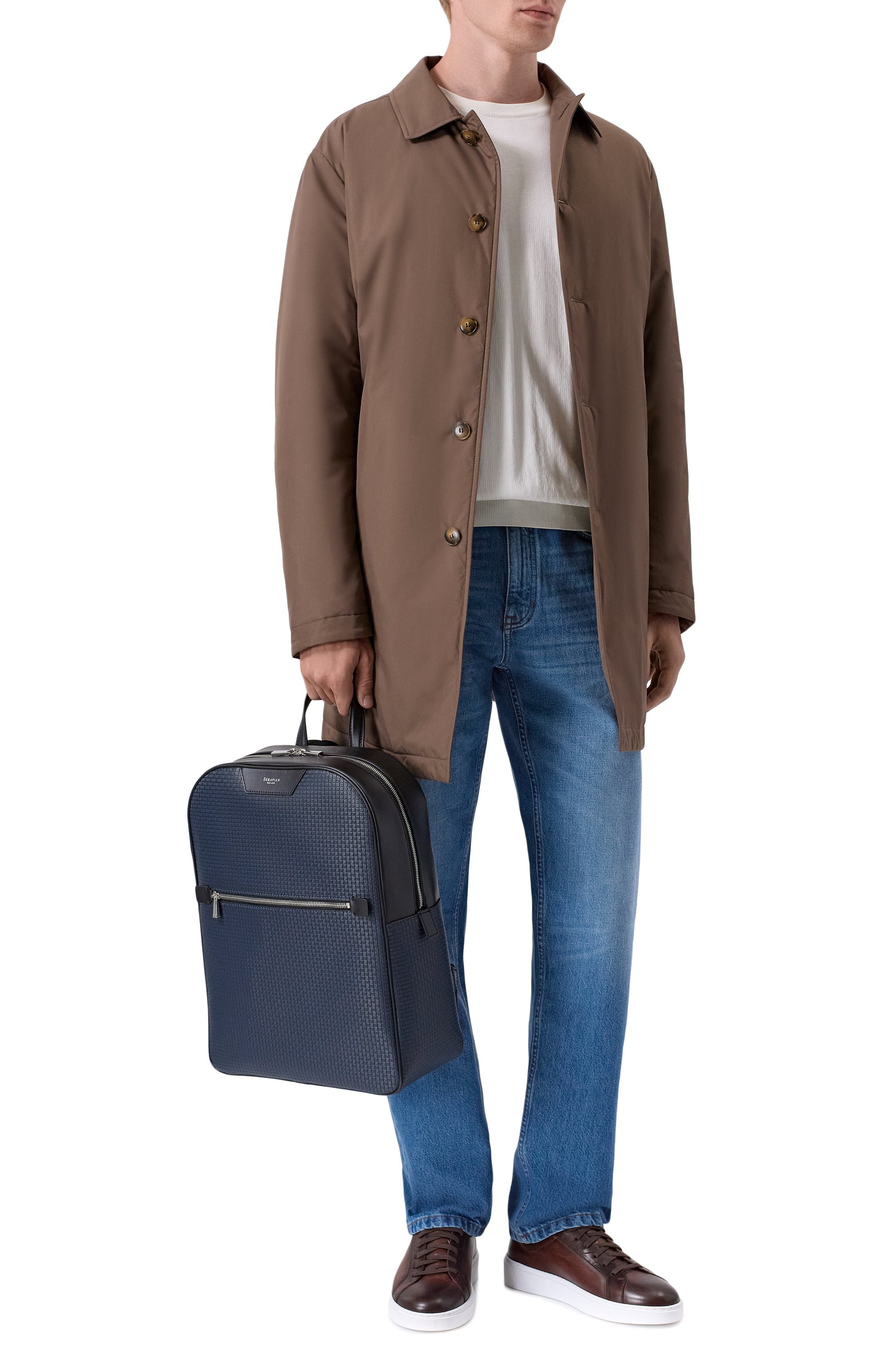 Рюкзак SERAPIAN MILANO, арт. SRSTSMLL700631D, фото 7