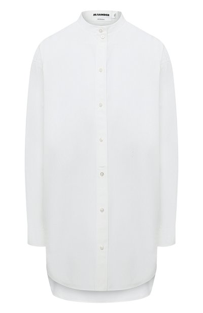 Женская хлопковая рубашка JIL SANDER, арт. JSX0600205-W0244300