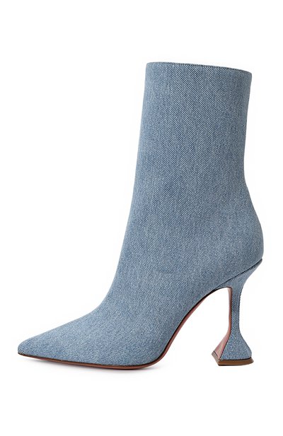 Текстильные ботильоны giorgia AMINA MUADDI, арт. GI0RGIA B00TIE 95/DENIM, фото 4
