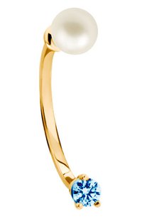 Серьга DELFINA DELETTREZ, арт. NTL5003.C, фото 1