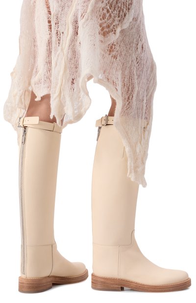 Кожаные сапоги stan ANN DEMEULEMEESTER, арт. B0010078/LT046, фото 2