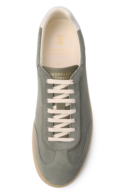 Замшевые кеды BRUNELLO CUCINELLI, арт. MZUMGLJ336, фото 5