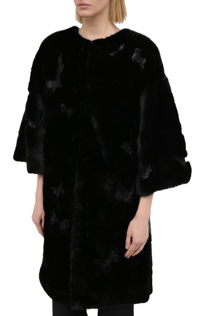Шуба из меха норки VALENTINO, арт. KF3FA016/05F, фото 3