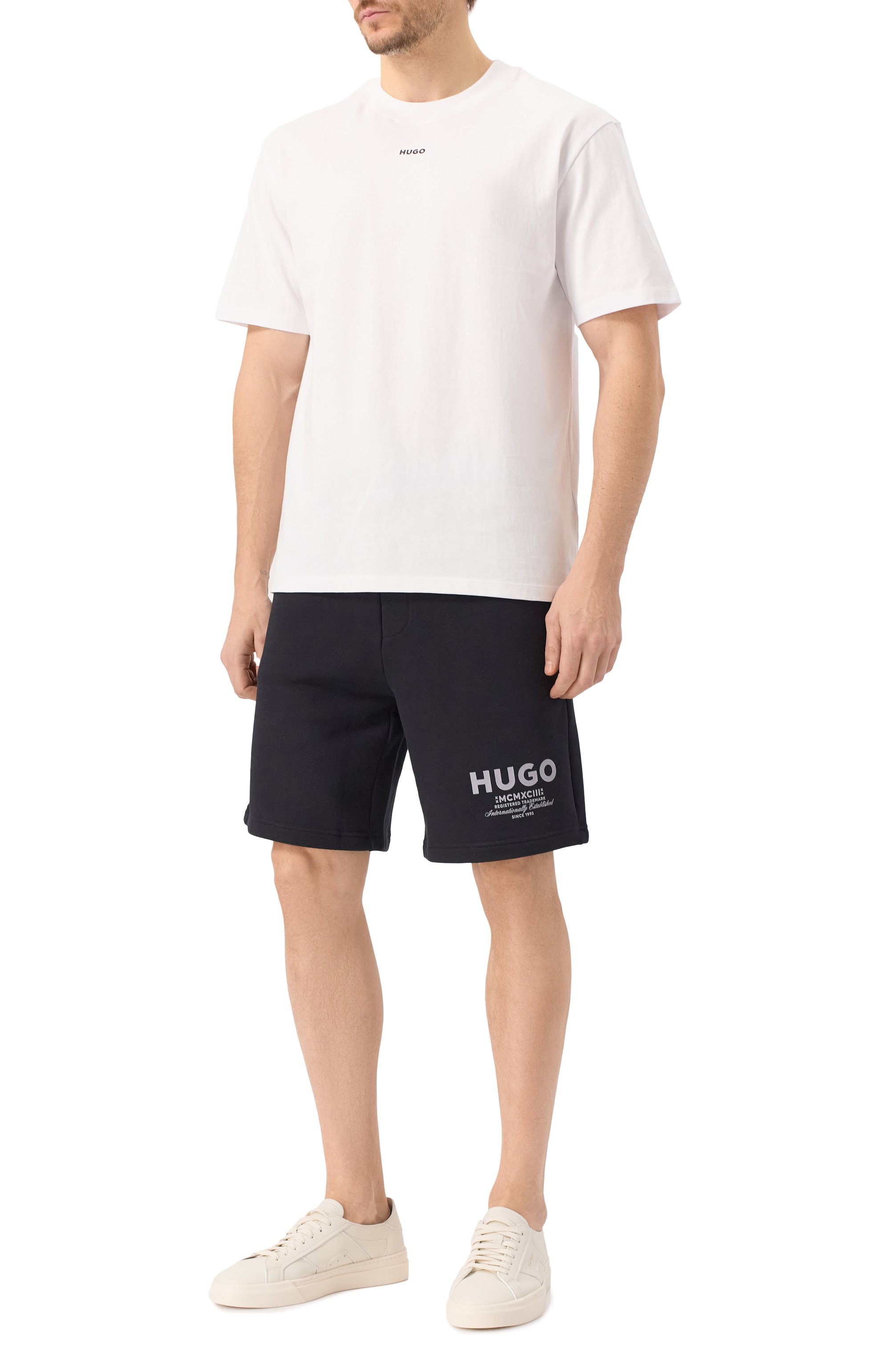 Хлопковые шорты HUGO, арт. 50510728, фото 2