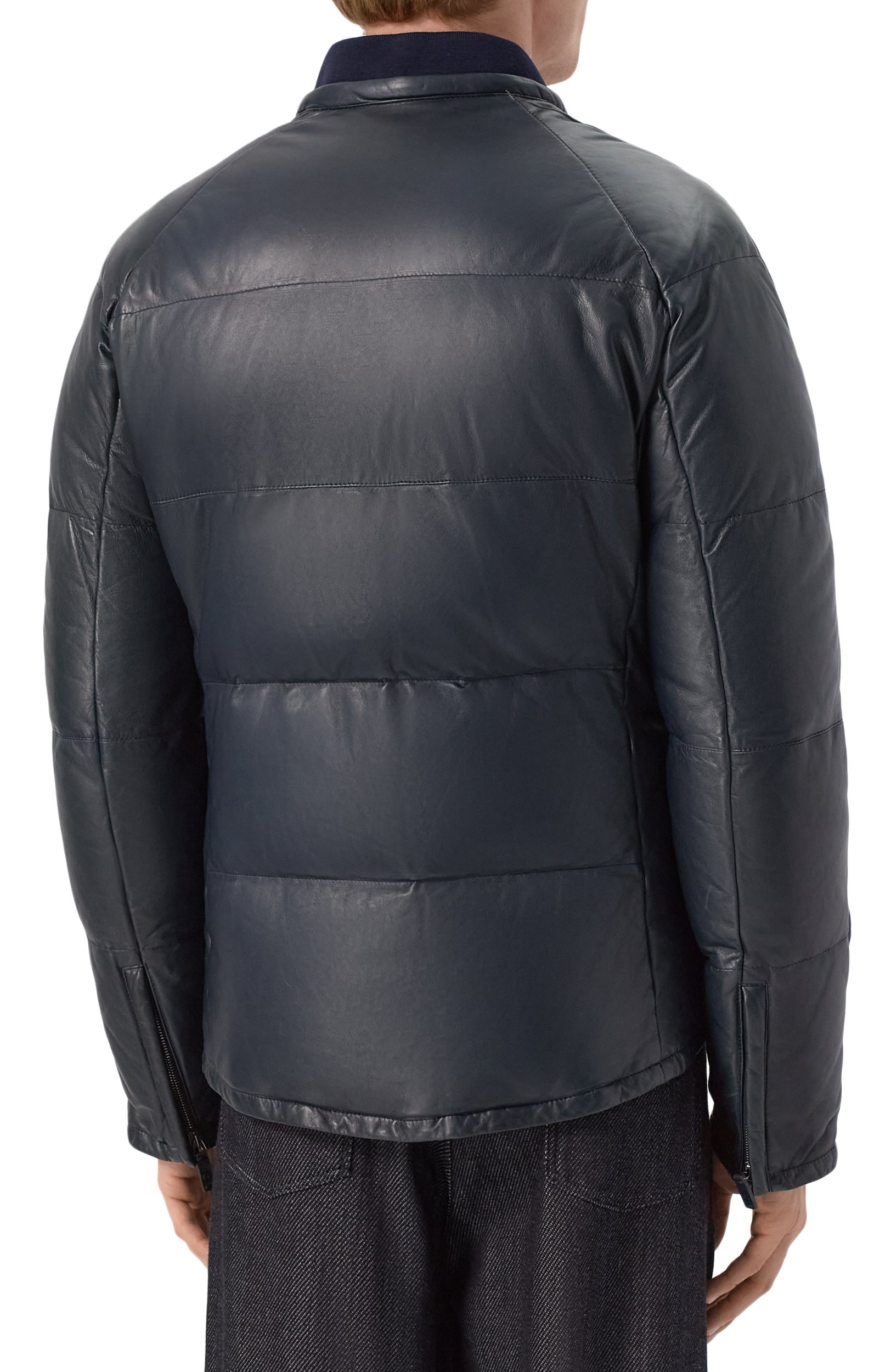 Кожаный пуховик GIORGIO ARMANI, арт. 5SR50P/5SP50, фото 6