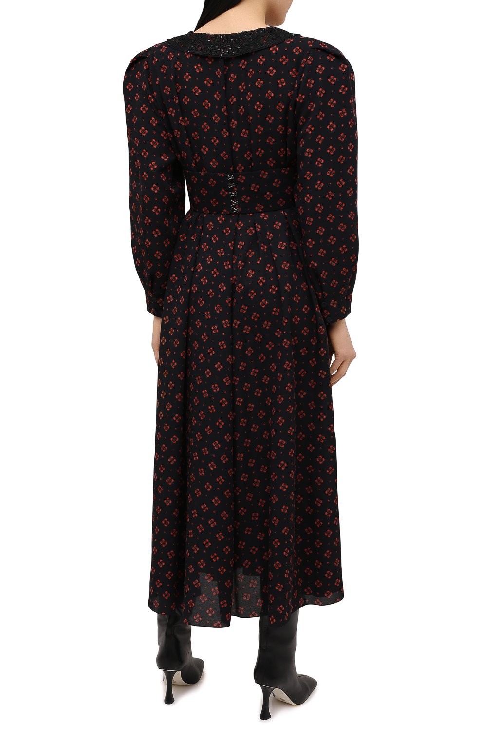 Шелковое платье ULYANA SERGEENKO, арт. ABM009FW20P(1722т20), фото 4