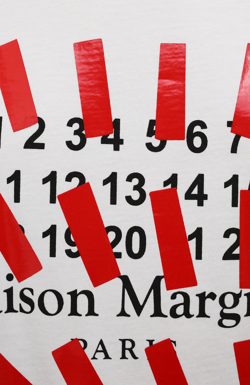 Хлопковая футболка MAISON MARGIELA белого цвета по цене 38850 руб., арт. S29GC0296/S23935, фото 5 Хлопковая футболка MAISON MARGIELA, арт. S29GC0296/S23935, фото 5