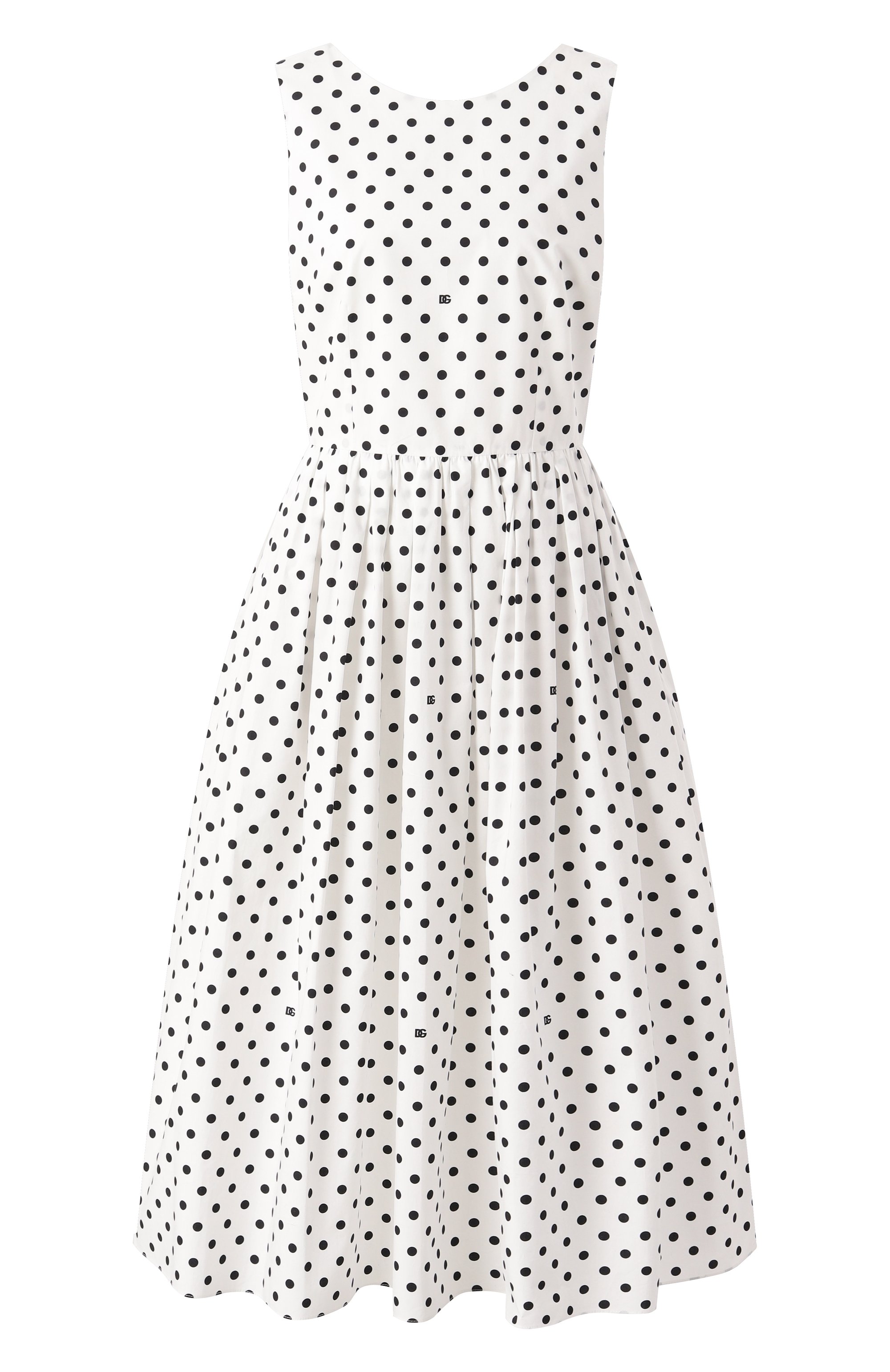 Хлопковое платье DOLCE & GABBANA, арт. F6JHVT/HS5R7, фото 1