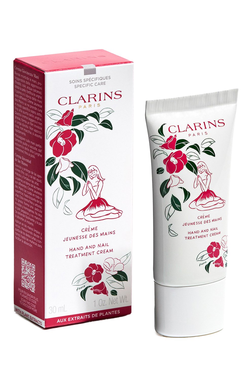 Крем для рук jeunesse des mains (30ml) CLARINS бесцветного цвета по цене 1000 руб., арт. 80094398, фото 2 Крем для рук jeunesse des mains (30ml) CLARINS, арт. 80094398, фото 2