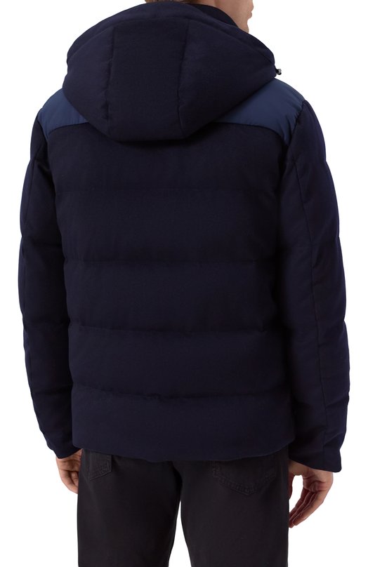 Кашемировый пуховик Paul&Shark 14312407 Синий  14312407 Фото 4