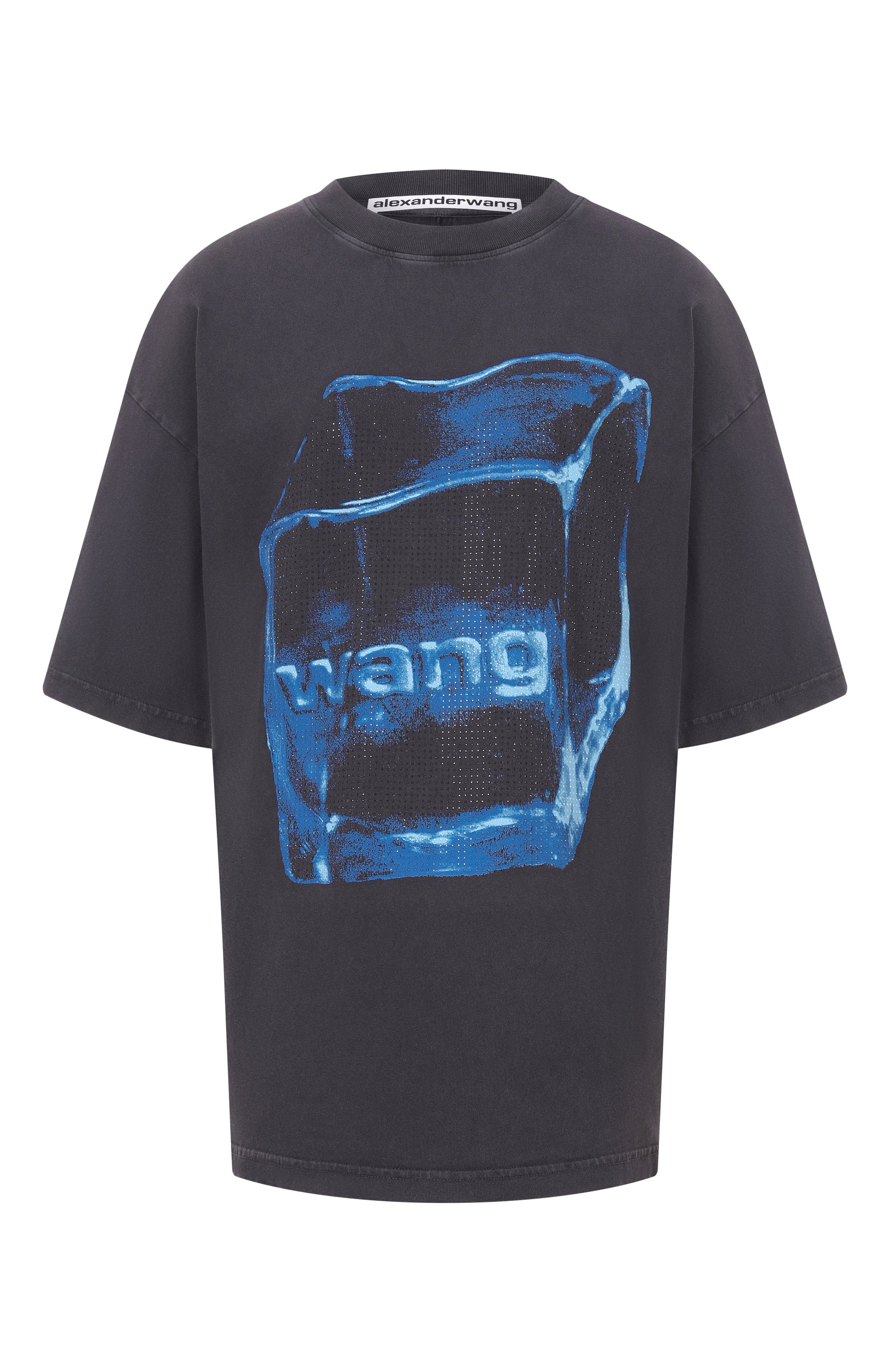 Хлопковая футболка ALEXANDER WANG, арт. UCC2261990, фото 1