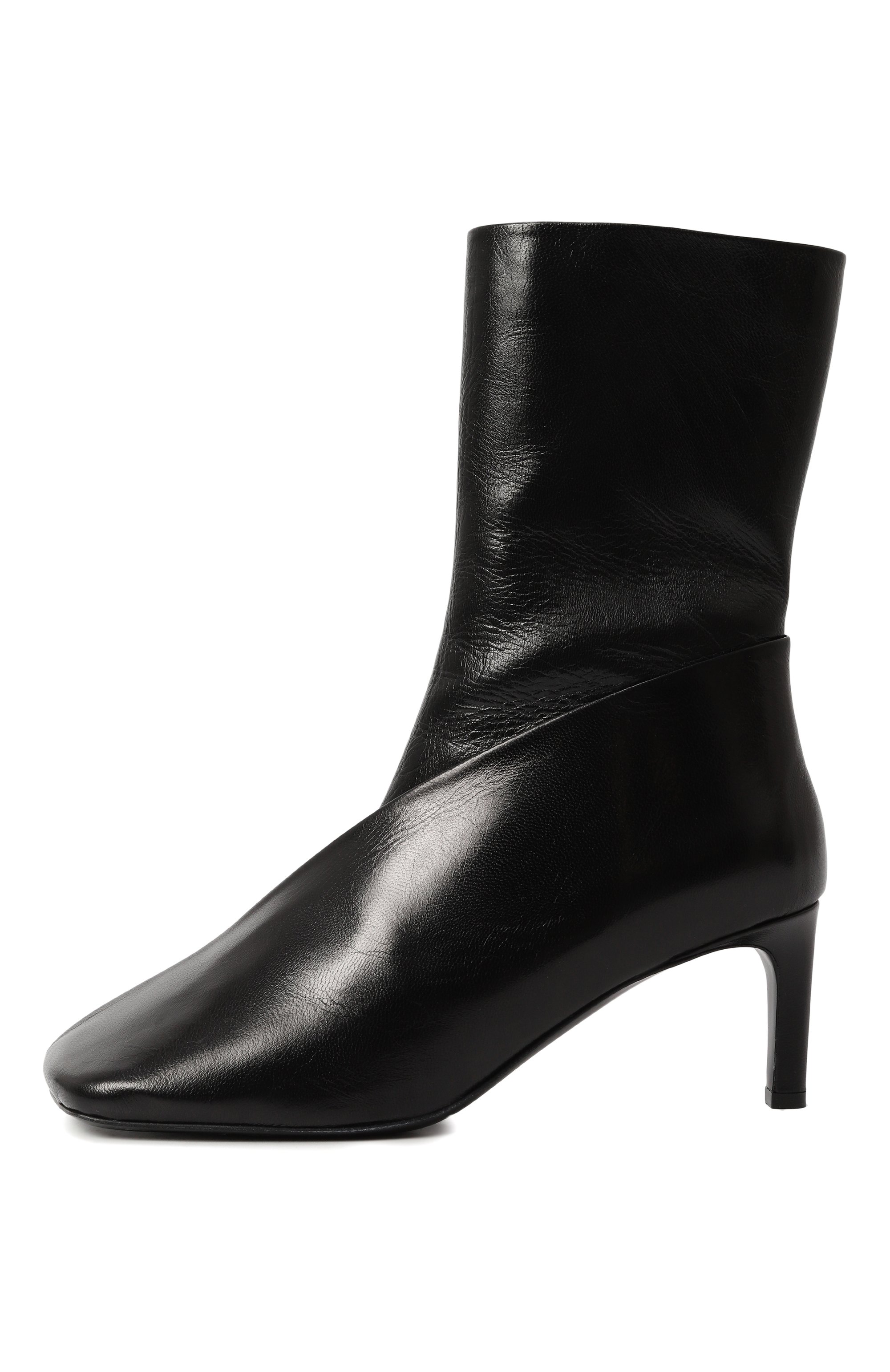 Кожаные ботильоны JIL SANDER, арт. J16WW0016-P4864, фото 4