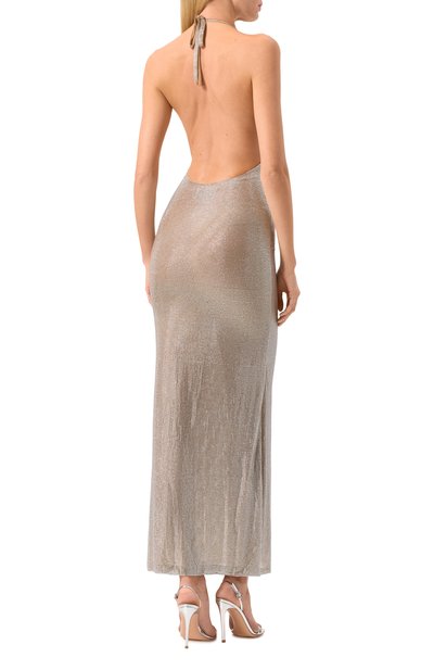 Платье с отделкой стразами GIUSEPPE DI MORABITO, арт. 02PSLD101FC 02212, фото 4