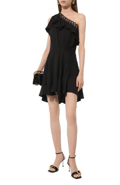 Кожаные босоножки regalo JACQUEMUS черного цвета по цене 79150 руб., арт. 24E241F0078, фото 2 Кожаные босоножки regalo JACQUEMUS, арт. 24E241F0078, фото 2